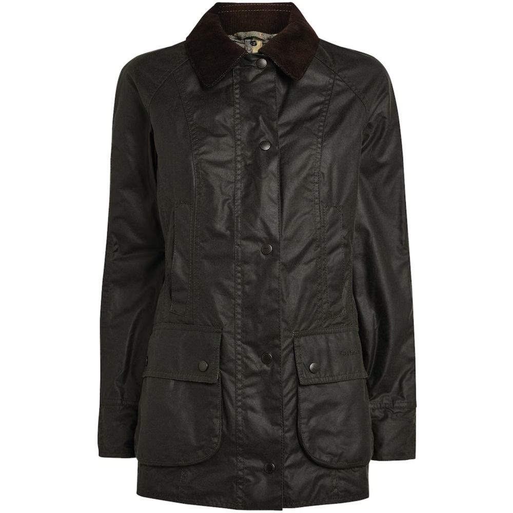 BARBOUR Classic Beadnell Wax Jacket in Sage NWT